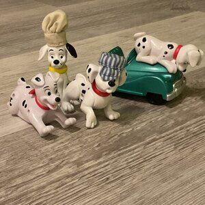 4 Disney 101 102 Dalmatians McDonalds Happy Meal Fast Food Collectible Toys
